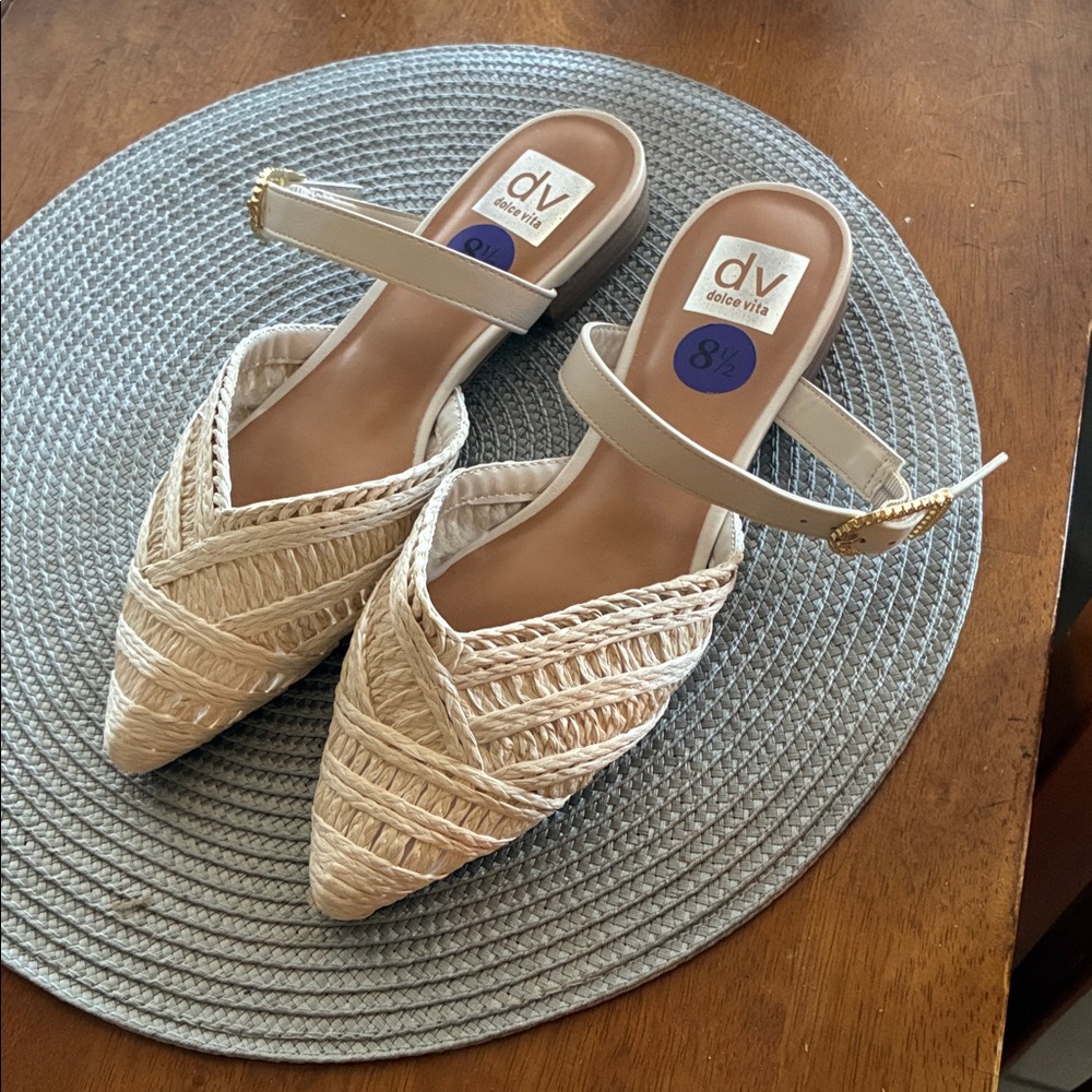 DV by Dolce Vita Cream Sandals